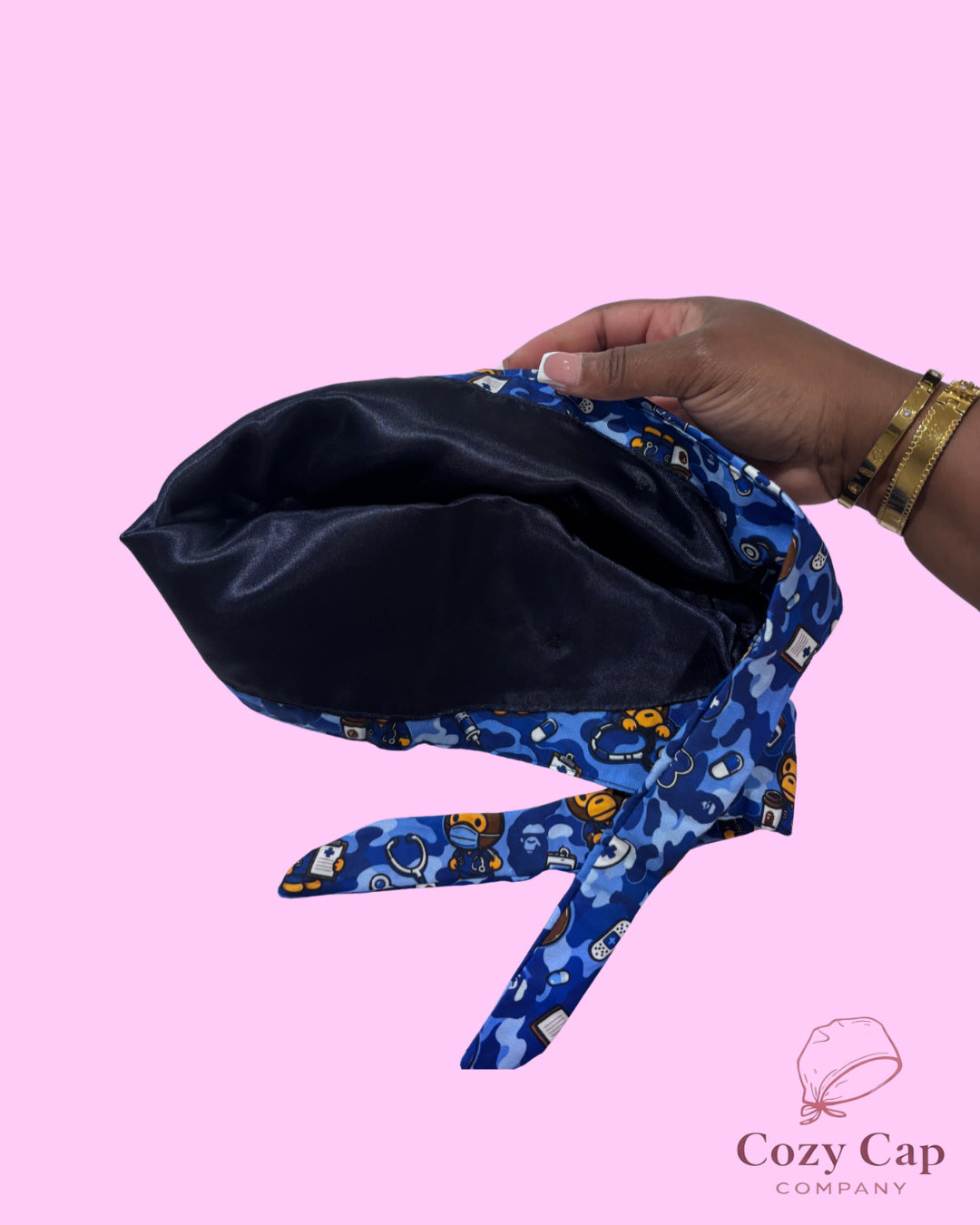 Scrub Squad Scrub Cap + Badge Reel