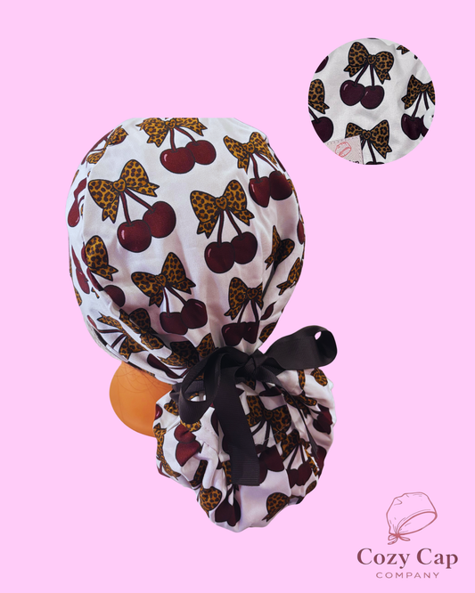 Cherry on Top Cap + Badge Reel