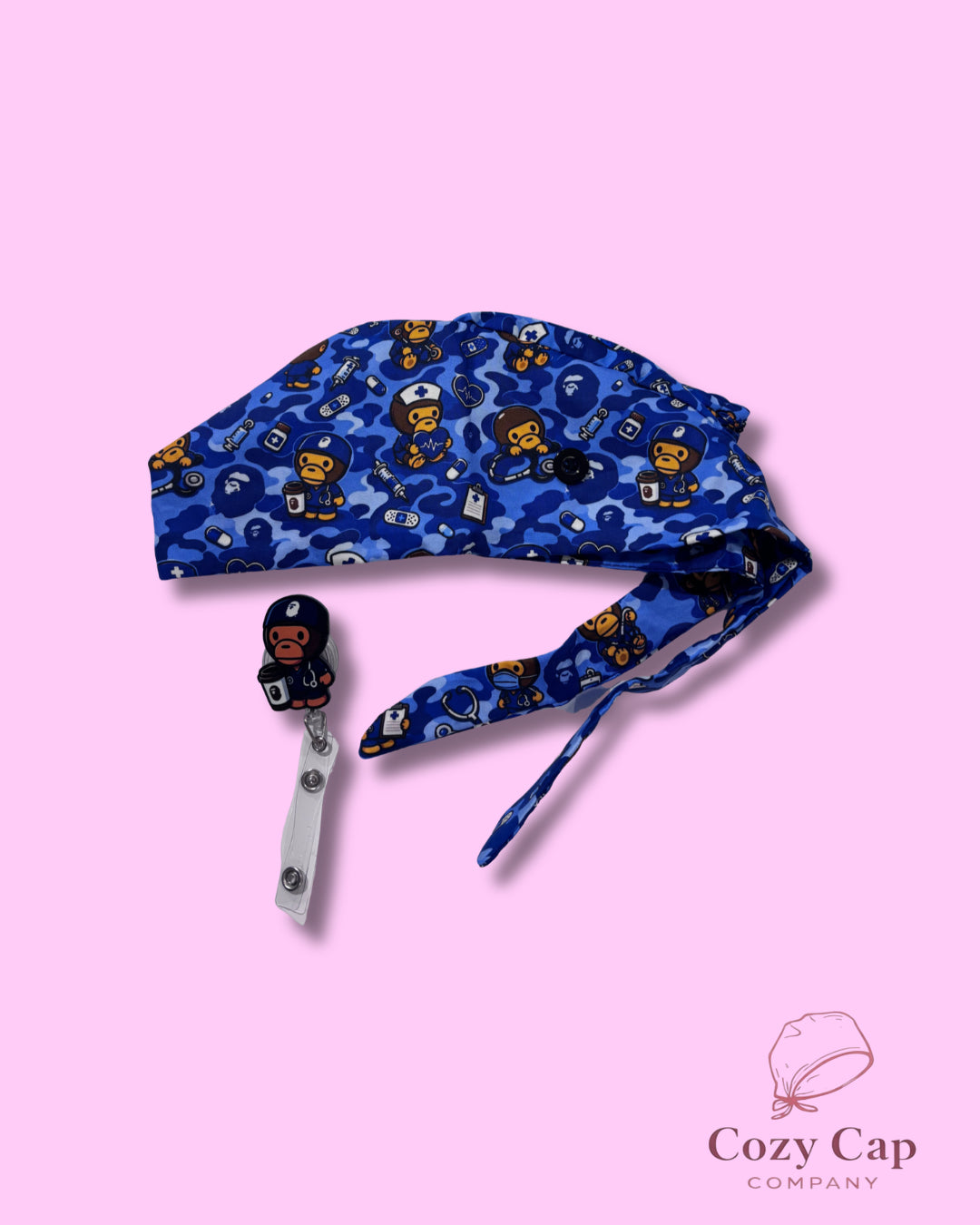 Scrub Squad Scrub Cap + Badge Reel
