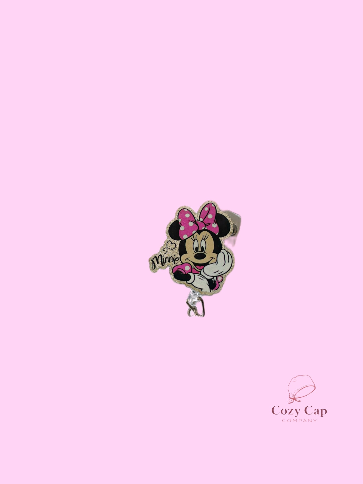Minnie Cap + Badge Reel