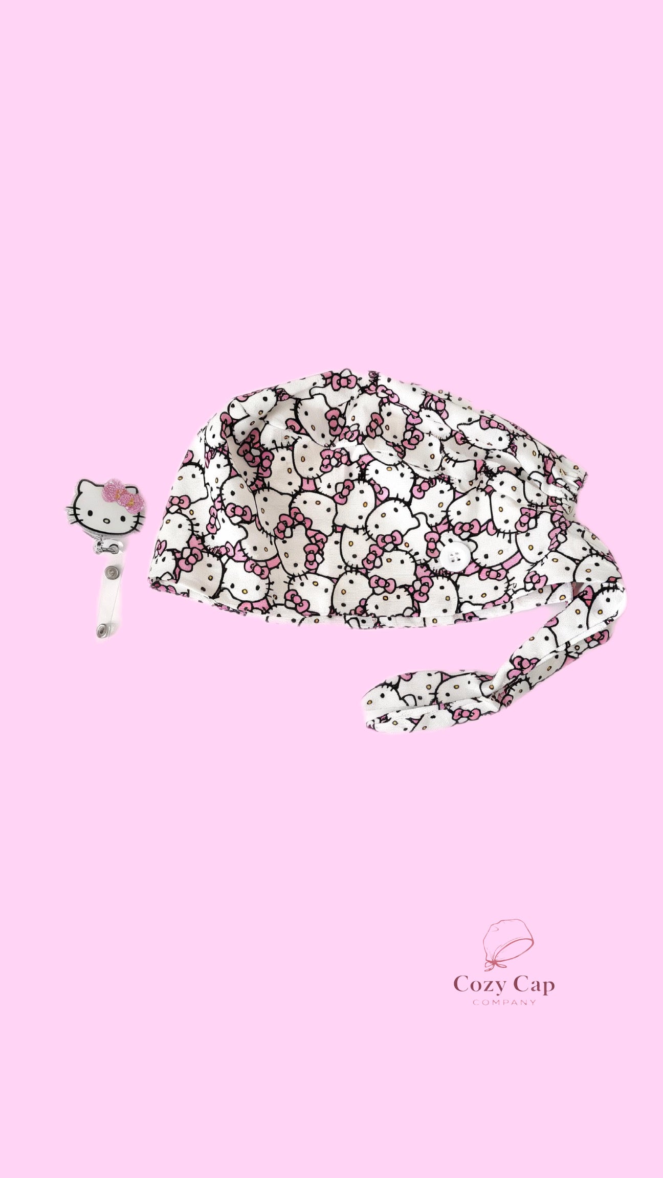 HK Cozy Cap + Badge Reel