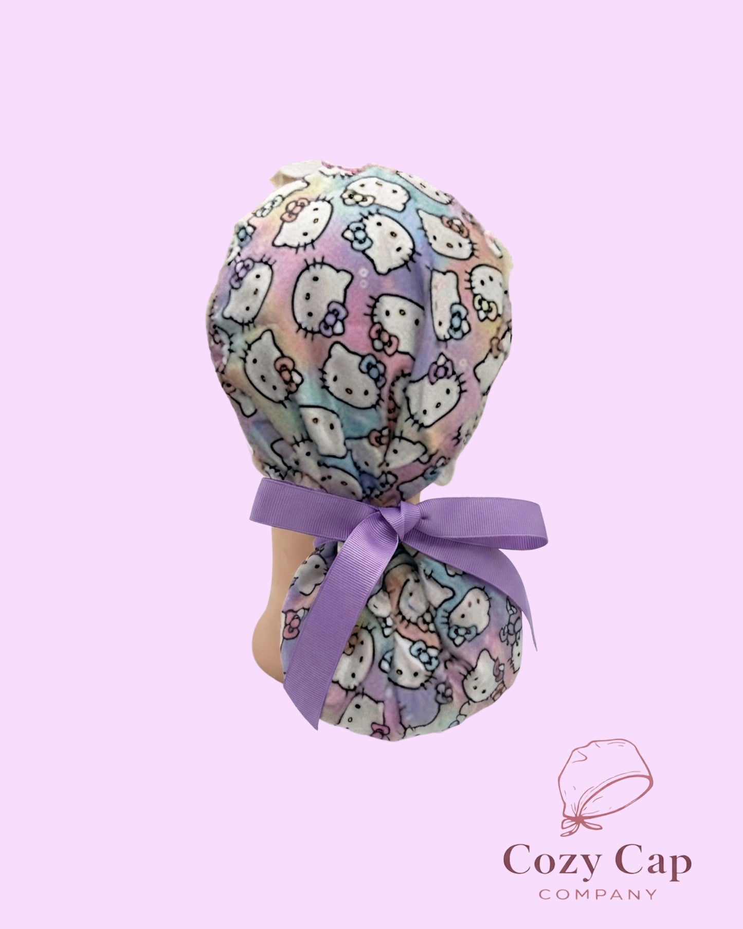 Lavender Dreams HK Scrub Cap and Badge Reel